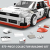 MEGA Hot Wheels Audi 90 Quattro Imsa GTO Building Kit 973 Pieces Mattel HRY20