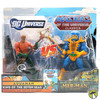 DC Universe vs MOTU Classics Aquaman & Mer-Man Action Figures 2010 Mattel #T8022