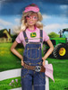 Barbie John Deere Collector Doll Pink Label 2007 Mattel #L4686