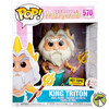 Funko POP Disney The Little Mermaid King Triton 570 Vinyl Figure