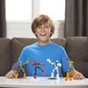 Marvel Spider-Man Bend and Flex Action Figure 4 Pack with Accessories Hasbro