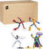 Marvel Spider-Man Bend and Flex Action Figure 4 Pack with Accessories Hasbro