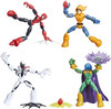 Marvel Spider-Man Bend and Flex Action Figure 4 Pack with Accessories Hasbro