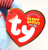 Ty Beanie Babies Union the Bear with Flag Nose Plush 2003 USA Exclusive