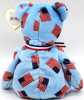 Ty Beanie Babies Union the Bear with Flag Nose Plush 2003 USA Exclusive