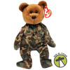 Ty Beanie Babies HERO the Bear USA Military Plush 2003