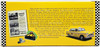 Sun Star 1981 New York Checker Taxicab Die Cast Vehicle 1:18 Scale NEW