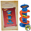 Hallmark Keepsake Hot Wheels Garage Ramp Race Ornament 2004 NEW
