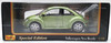 Maisto Volkswagen New Beetle Green Die Cast Vehicle 1:18 Scale NEW