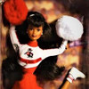 University Barbie N C State Cheerleader Doll Special Edition African American