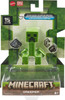 Minecraft Creeper Action Figure with Accessory and Portal Piece Mattel