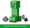 Minecraft Creeper Action Figure with Accessory and Portal Piece Mattel