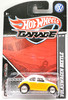 Hot Wheels Garage Orange Volkswagen Beetle Vehicle Mattel T8255 NEW