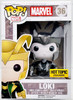 Funko POP Marvel Black and White Loki with Helmet 36 Vinyl Figure