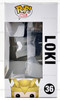 Funko POP Marvel Black and White Loki with Helmet 36 Vinyl Figure