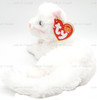 Ty Beanie Babies Bianca the Cat White Plush 2004