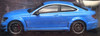 Mercedes-Benz C63 AMG Black Series French Blue 1:43 Scale Model Car Solido 25525