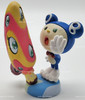 Takashi Murakami Indigo Mr. Dob & Mushrooms 2" Figure Superflat Museum USED