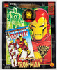 Marvel Famous Cover Series The Invincible Iron Man Action Figure Toy Biz 1998