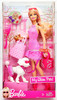Barbie My Glam Pets Doll with 2 Dogs 2009 Mattel R4207