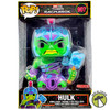 Funko POP Jumbo Marvel Thor Ragnarok 907 Hulk Black Light Vinyl Figure