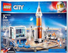 LEGO City Space Deep Space Rocket and Launch Control 837 Pc Building Set 60228
