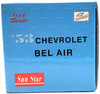 Chevrolet 53 Bel Air Classic Model Metal Die-Cast Red Top Car 1:18 Sun Star 1600