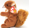 Ty Beanie Babies Nuts the Squirrel Plush 1996
