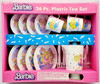 Barbie 26 Piece Plastic Tea Set 1989 Chilton Globe 30476