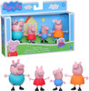Peppa Pig Peppa's Family 4 Pack Figures Hasbro 2024