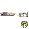 Department 56 Dickens' Village Series Abington Canal Boat 58522