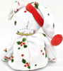 Ty Beanie Babies 1998 Holiday Teddy the Bear with Jingle Bell Christmas Plush
