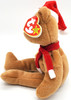 Ty Beanie Babies 1997 Holiday Teddy Christmas Plush in Santa Hat