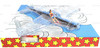 DC Wonder Woman SDCC 75th Anniversary Invisible Jet 2016 Mattel #DXX27