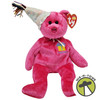 Ty Beanie Babies January the Birthday Bear with Hat Plush 2002