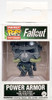 Funko Pocket POP Keychain Fallout Power Armor Vinyl Figure
