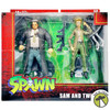 Spawn Sam and Twitch Action Figure Deluxe Set 2022 McFarlane Toys 90167