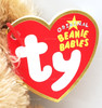 Ty Beanie Babies Happy Birthday the Bear with Blue Bowtie and Party Hat