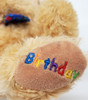 Ty Beanie Babies Happy Birthday the Bear with Blue Bowtie and Party Hat