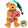 Ty Beanie Babies Tasty the Bear with Candy Cane Christmas Plush 2005