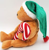 Ty Beanie Babies Tasty the Bear with Candy Cane Christmas Plush 2005