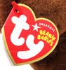 Ty Beanie Babies Yummy the Bear Holding Candy Christmas Plush 2005