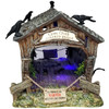 Department 56 Halloween Village Accessories Crow Creek Covered Bridge 4030784