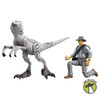 Jurassic Park III Hammond Collection Dr Alan Grant Velociraptor Figure Set