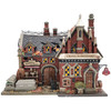 Department 56 Halloween Croak-N-Haggard Mortuary with Special Lighting 805673
