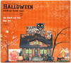 Department 56 Halloween Trick-or-Treat Lane the Black Cat Flat Box Set Lighted
