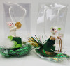 Annalee Mobilitee Dolls 3" Lucky Irish Mice Ornaments in Gift Bag Lot of 2