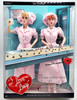 Barbie I Love Lucy Episode 39 Job Switching Lucy and Ethel Doll Set 2008 Mattel