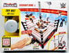 WWE Wrekkin' Kickout Ring Playset with Accessories 2021 Mattel GXV80