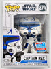 Funko POP Star Wars Captain Rex 274 Vinyl Figure 2018 Fall Convention Exclusive